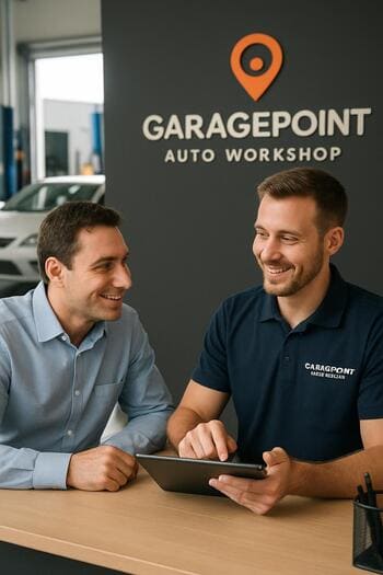 GaragePoint qəbul zonasında avtomobilin qeydiyyata alınması