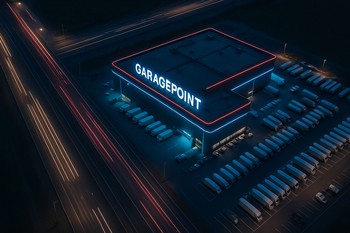 Magistral yol üzərindən GaragePoint məntəqəsinə aparan ayrılmış zolaq