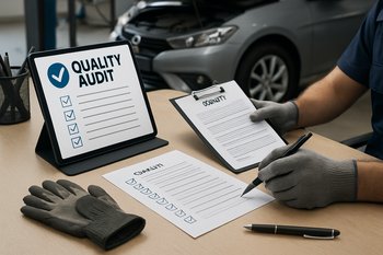 GaragePoint ofisində şəbəkə məntəqələri üzrə keyfiyyət auditinin aparılması